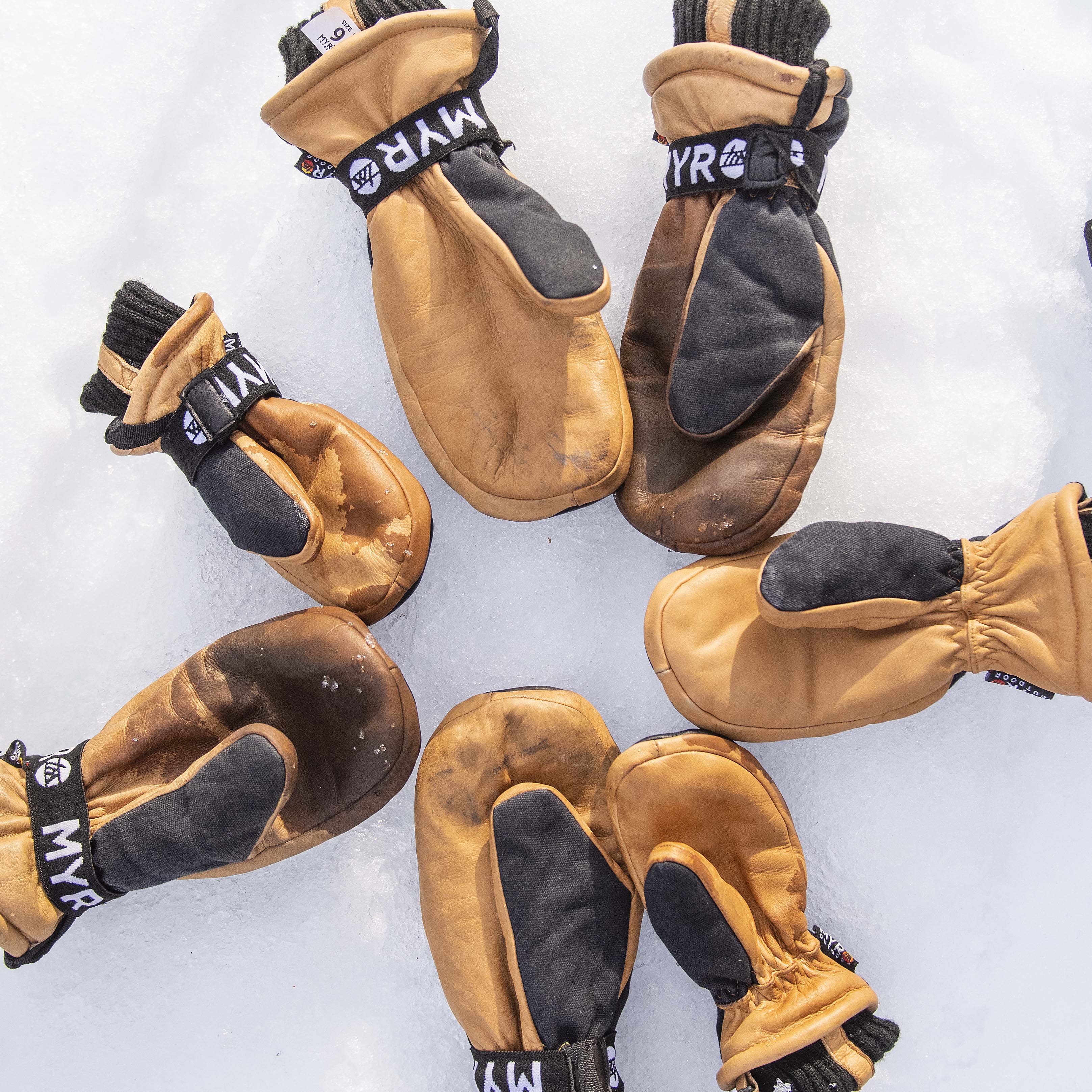 Guide vattentÀta vinterhandskar Arvidsjaur Mitts - Myr Outdoor