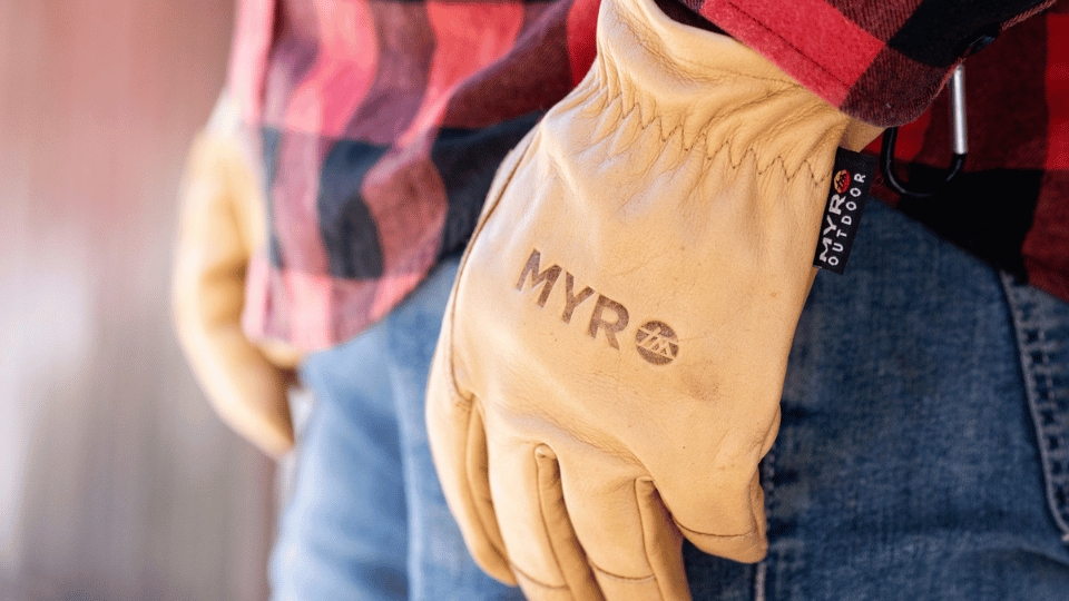 läderhandskar fritid jakt älgjakt fiske bushcraft