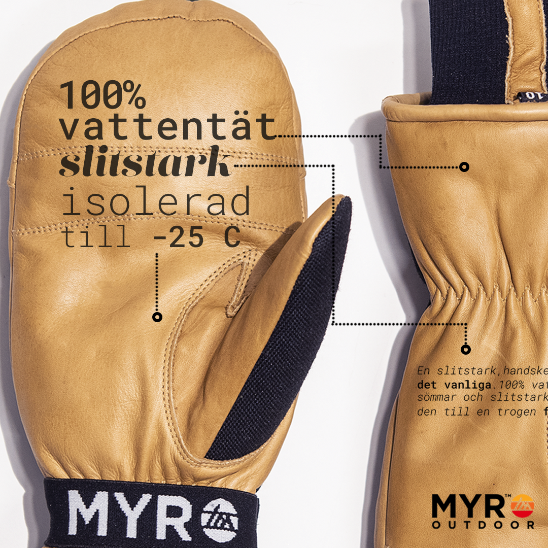 Varför helt vattentäta handskar?