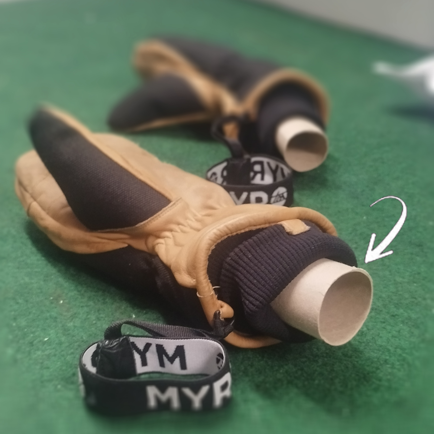 Torka handskar getskinn vinterhandskar