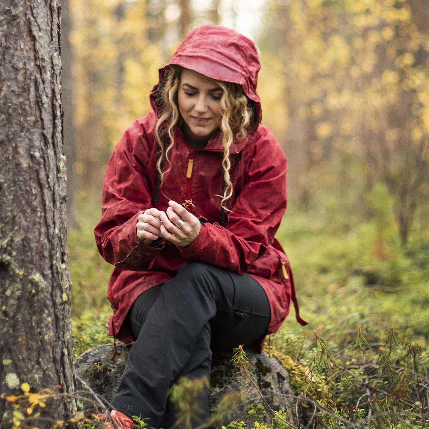 Aspliden - vaxad anorak - Myr Outdoor