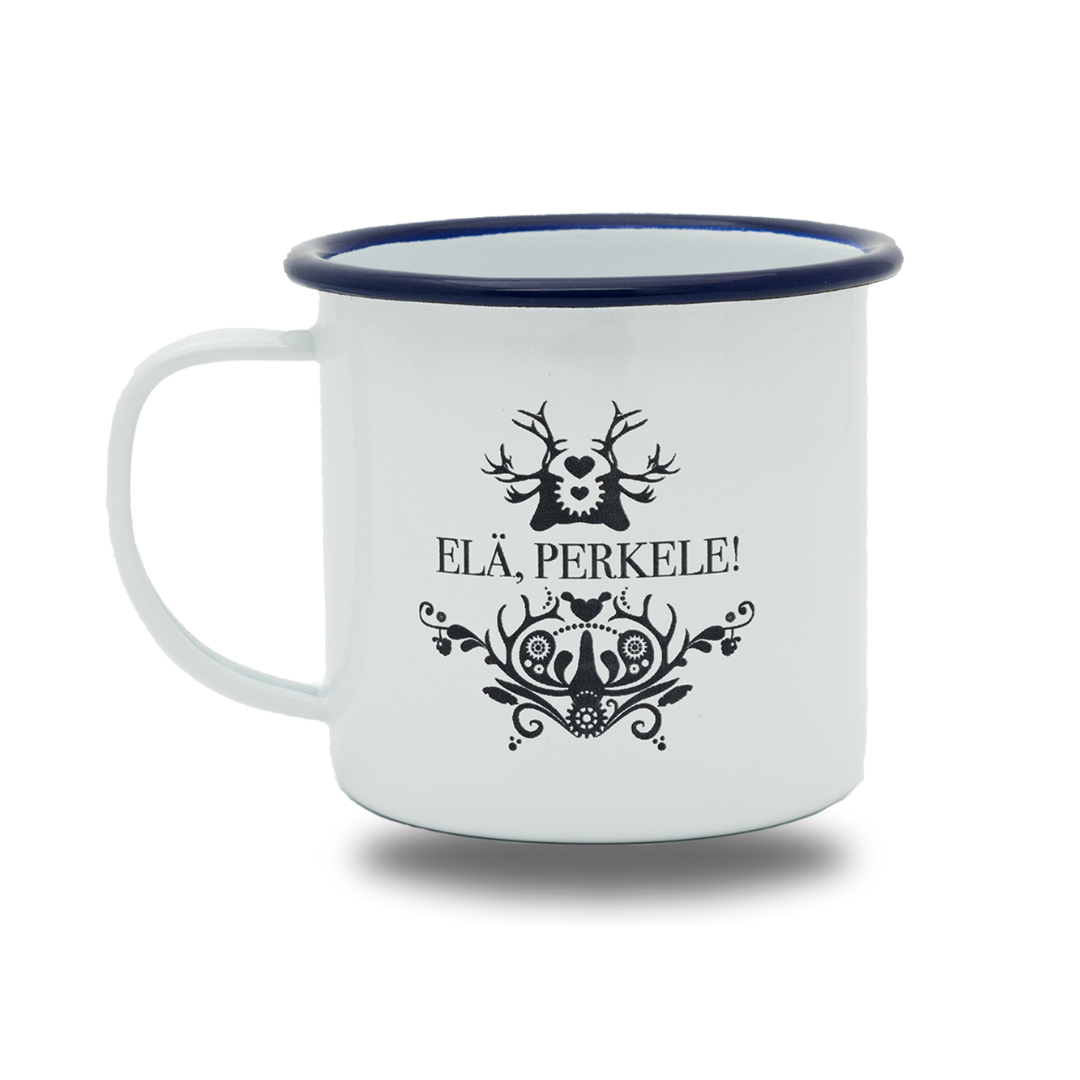 Emaljmugg - #Elä perkele - Myr Outdoor