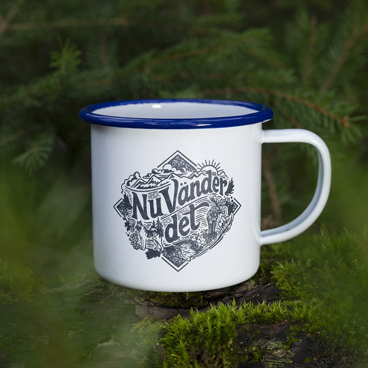 Emaljmugg - #Levförfan (limiterad) - Myr Outdoor