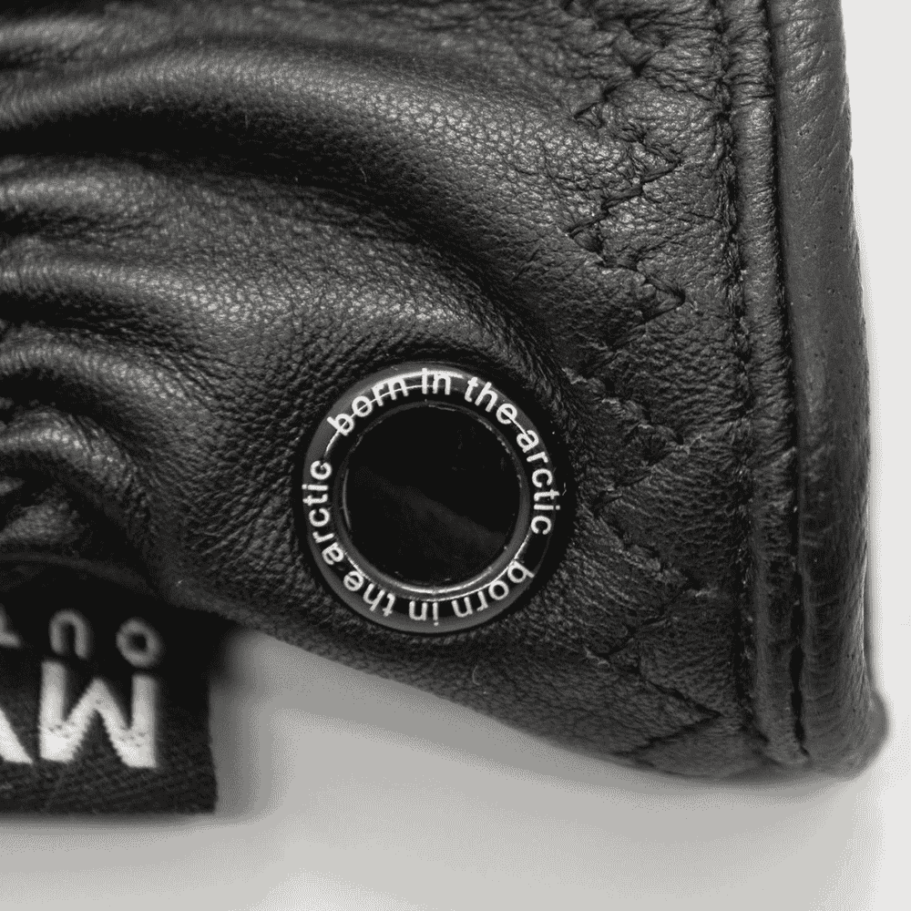 Handske vinter snygga detaljer