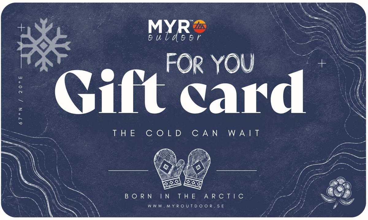 Presentkort Myr Outdoor 10 000 kr